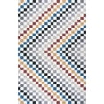thumbnail image 2 of JONATHAN Y WASHABLE 9 x 12 Area Rug, Ainsley Cottage Checkerboard Washable - Multi-Colored, WSH126D-9, 2 of 7