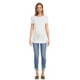 Time and Tru Maternity Essentials Non Shirred Tee, Sizes SXXL