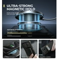 thumbnail image 5 of Dexnor for iPhone 15 Pro Max Case with Slide Camera Cover & Adjustable Kickstand & Built-in Screen Protector,Compatible with MagSafe Shockproof Bumper Heavy-Duty Magnetic Protective Cover,Black, 5 of 9