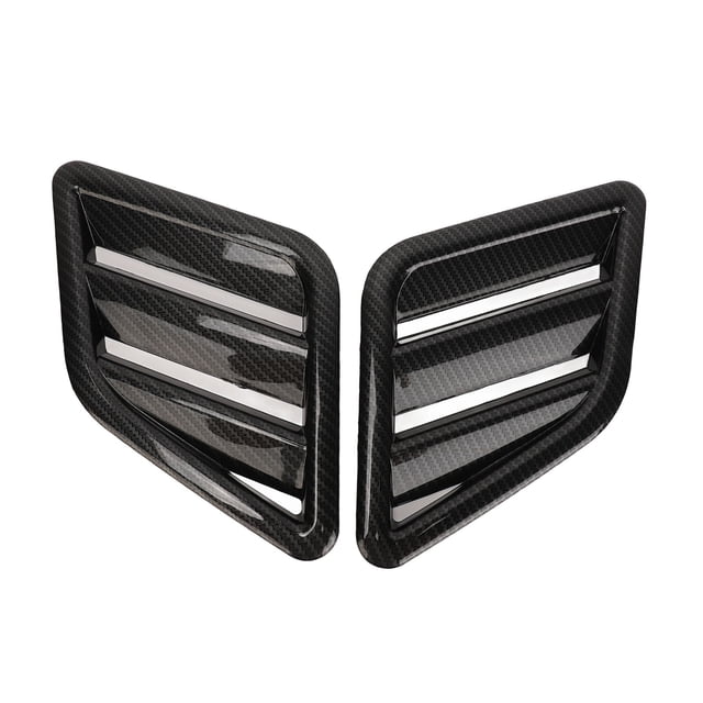 Oubit Bonnet Engine Hood Cover,2 Pcs Engine Hood Engine Hood Vent Cover Hood Air Vent Cover Trim Revolutionary Design
