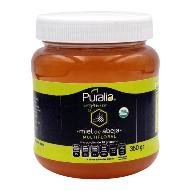 Miel Orgánica Puralia Multifloral 350 g