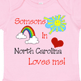 thumbnail image 4 of Inktastic Someone in North Carolina Loves Me Boys or Girls Baby Bodysuit, 4 of 5