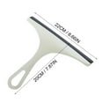 thumbnail image 4 of Haidf 3Pcs Squeegee for Shower Glass, Shower Squeegee for Glass Doors, Small Squeegee for Car Windshield, Tile Shower Walls, Mirror, and Window Cleaning, Bathroom Squeegee, 8.7 Inch, 3 Colors, 4 of 4
