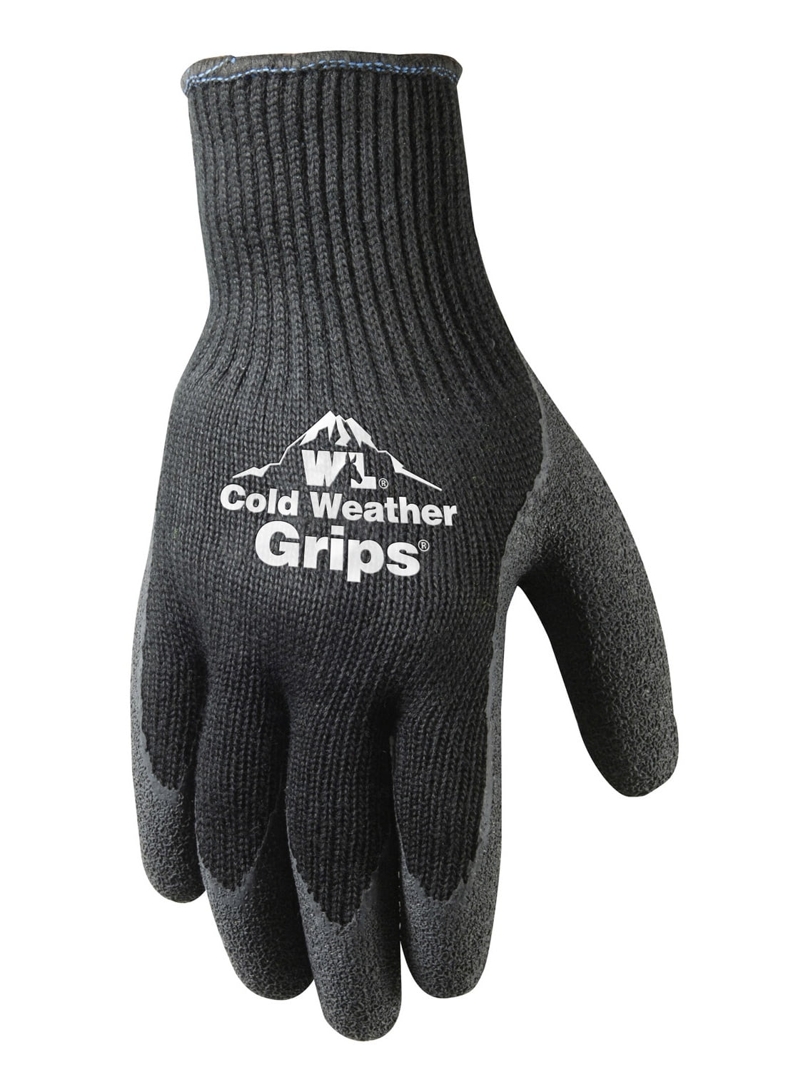 Wells Lamont 2 Pairs Cold Weather Latex Grip Winter Work Gloves (526XLN)