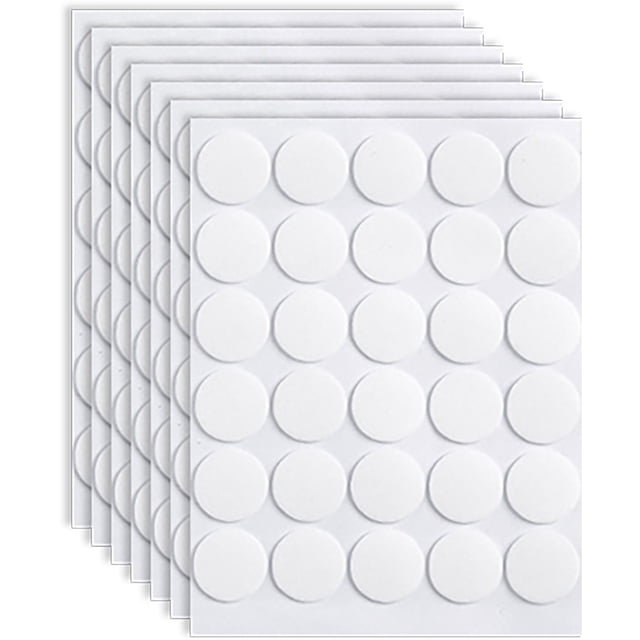EeaseCA 7 Sheets Sticky Fixers Double Sided Stickers Photo Wall Stickers for Wall Room Office