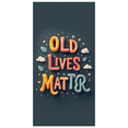 thumbnail image 2 of Heart Design Colorful Letters Old Lives Matter Banner for Retirement Party Elderly Appreciation Community Event, 2 of 7