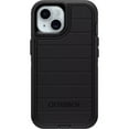 thumbnail image 3 of OtterBox iPhone 15 Only - Defender Series Case - Black - with Screen Protector - Rugged & Durable - with Port Protection - Holster Clip Includes - Microbial Defense Protection, 3 of 9