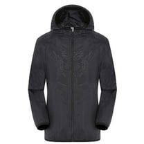 Lcziwo Women's UPF 50  Sun Protection Jackets Long Sleeve Plain Full Zip Outerwear Lightweight Cycling Outdoor Tops with Pockets and Hooded 2025 Small