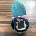thumbnail image 1 of Blue Eggshell + Transparent Blue Pet Machine-easter Egg Tamagotchi Pets-90s Nostia Toys Gift, 1 of 1