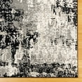 thumbnail image 3 of Gertmenian Majestic Omari Modern Abstract Black Indoor Area Rug, 2x9, 3 of 5