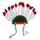 thumbnail image 2 of Tocado de plumas, accesorio decorativo para disfraz, diadema para adultos para escenario. Estilo B, 2 of 9