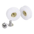thumbnail image 3 of 6 Pcs Rouleau de Remplacement pour Porte de Douche Diamètre 22.5 mm, 3 of 5