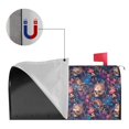 thumbnail image 2 of Rateoe Skull starry sky flower Printed Mailbox Covers - Easy to Install Fall, Winter, Spring, Summer Mailbox Cover - Weather and UV-Resistant Mailbox Decor - Mailbox Magnetic Covers-25.5x21 in, 2 of 8