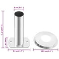 thumbnail image 4 of vidaXL Pool Ladder Handrail Bracket Set of 2 Silver 304 stainless steel, 4 of 4