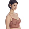thumbnail image 2 of NEARLYNUDE Cinnamon Modern Geo Longline Demi Underwire Bra, US 36B, UK 36B, NWOT, 2 of 4