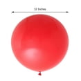 thumbnail image 3 of Efavormart 2 Pack 32" Extra Large Pastel Red Round Latex Balloons Air Helium Balloons Party Balloons, 3 of 10