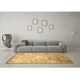 thumbnail image 3 of Ahgly Company Indoor Rectangle Abstract Brown Contemporary Area Rugs, 7' x 9', 3 of 4