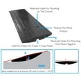 thumbnail image 4 of Pyle PCRBDR23 Rugged Rubber Curb Ramp Curbside Driveway Threshold Ramp (3 Pack), 4 of 11