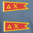 thumbnail image 3 of CafePress - Delta Chi Flag T Shirt - Mens Comfort Colors Shirt, 3 of 5