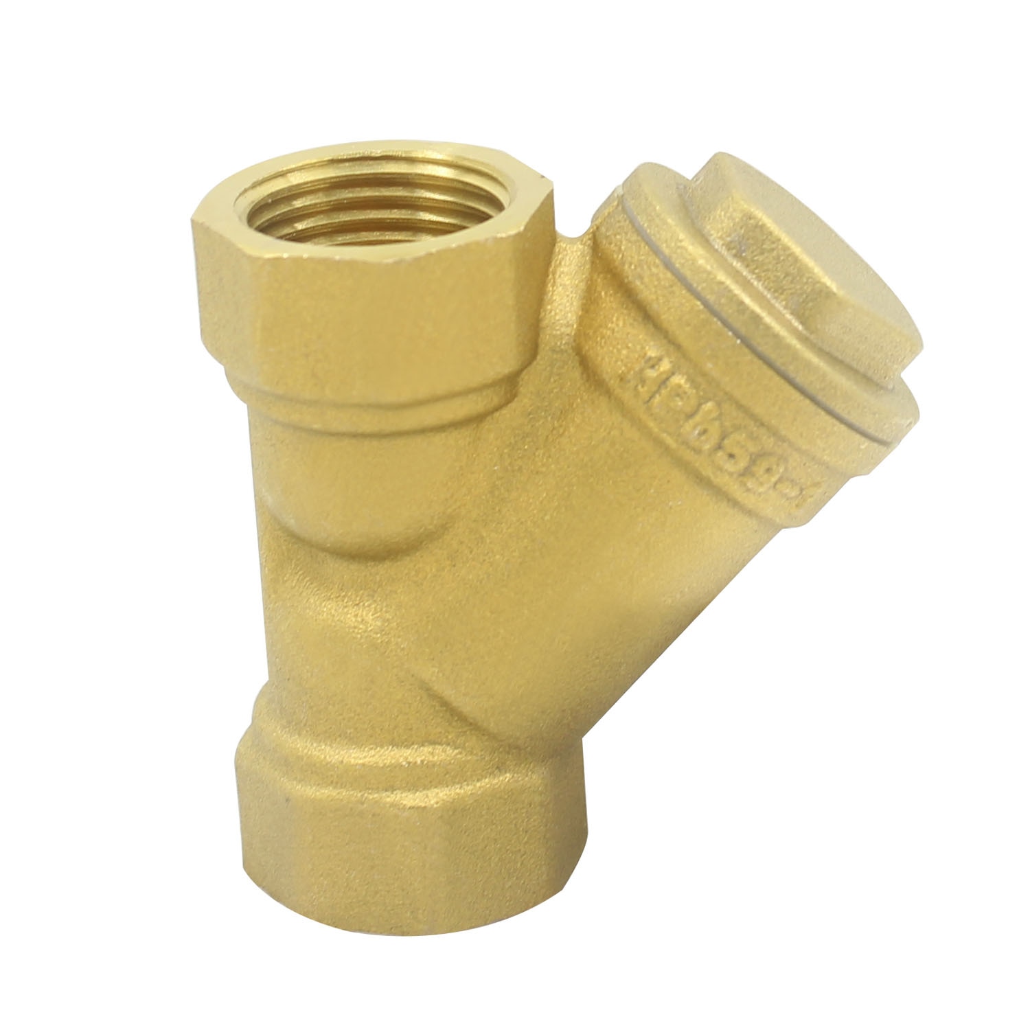 BSP G Female Thread Y Type Sanitary Brass Filter for Water pipe Filter