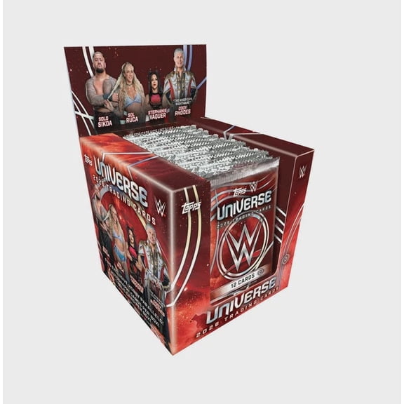 Collectible 2026 Topps Universe WWE Wrestling Hobby Box Cards