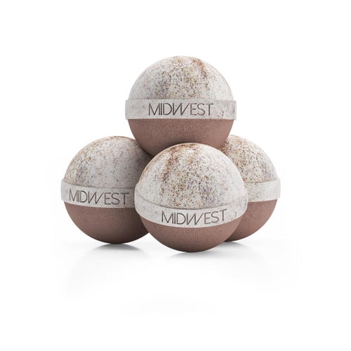 Buns of Cinnamon Luxury Bath Bombs -Set of 10 - Extra Large - 4.5oz