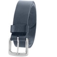 thumbnail image 2 of 1-1/2 in. US Steer Hide Leather Pebble Grain Men's Belt w/ Antq. Nickel Buckle, 2 of 2