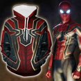 thumbnail image 2 of Sudadera con capucha de Cosplay de Marvel Miles Morales para hombre, sudaderas Unisex con cremallera, sudaderas casuales de moda, ropa de calle, chaqueta superior, nuevo, 2 of 5