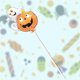 thumbnail image 4 of Globos de aluminio LzGUNGY 8 piezas calabaza gato árbol bruja fantasma araña para fiesta, 4 of 5