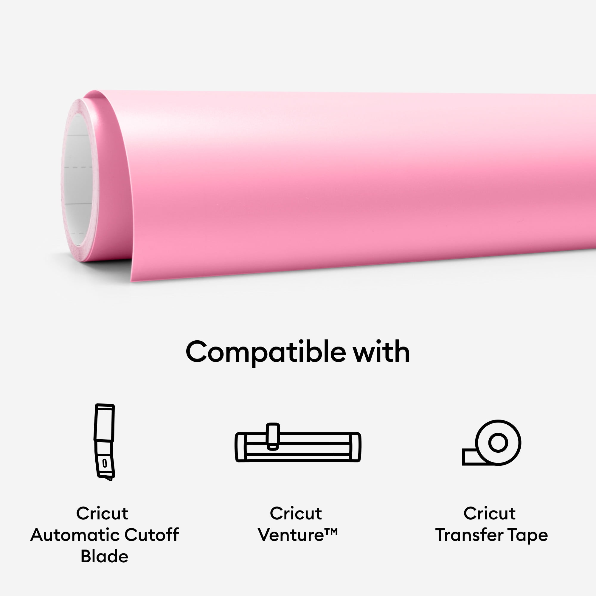 Cricut Venture Smart Vinyl Removable (25 in x 5 ft), 25" x 60"