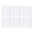 thumbnail image 3 of Set of 6 Barrel Drum 6 Inch Clip On Chandelier Lamp Shades, 3 of 3