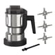 thumbnail image 5 of Molinillo eléctrico Cocina Molinos de alimentos secos Polvo fino Capacidad de 500 ml Especias Arroces y maní Molino triturado para granos de café con cepillo 3 cuchillas BLESIY molinillo de café, 5 of 8