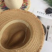 ROZYARD Fedoras Beach Hat Colorful Tassel Cinco de Mayo Straw Hat Mexicans Starw Hat