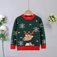 thumbnail image 6 of Bnwani Christmas Long Sleeve Toddler T Shirt Cotton Crew Neck Fashion Tops 12-24 Momths, 6 of 8