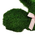 thumbnail image 3 of Faux Grass Lying Bunny Tabletop Decoration, Green, 17", Easter by Way To Celebrate, 3 of 5