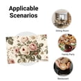 thumbnail image 5 of Joocar Floral Rose Pattern Table Mats Set Of 4 For Home Kitchen Table Decor 12x18 inch, 5 of 5
