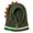 Green, variant on Bear Ear Hooded Hat with Scarf Winter Warm Balaclava for Kids Boys Girls Toddler Youth Cozy Outdoor Snow Play
