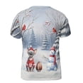 thumbnail image 2 of Hello Winter Sphynx Football Snowman Welcome Snowy Morning All Over Print 3D Shirt Unisex Merch Cat Lover Kitten Owner Gifts Idea - 01012, 2 of 6