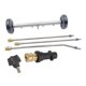 thumbnail image 3 of Limpiador de Chasis para Vehículos Limpiador de Bajo Automotriz Adaptador de Lavado para Carrocería con 4 Boquillas Conexión Rápida Y Ruedas Resistent Ruedas negras, 3 of 8