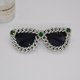 thumbnail image 5 of Gafas de sol de moda con montura grande y diamantes de ojo de gato, gafas de sol personalizadas para fotos de calle, gafas de sol para mujer, 5 of 5