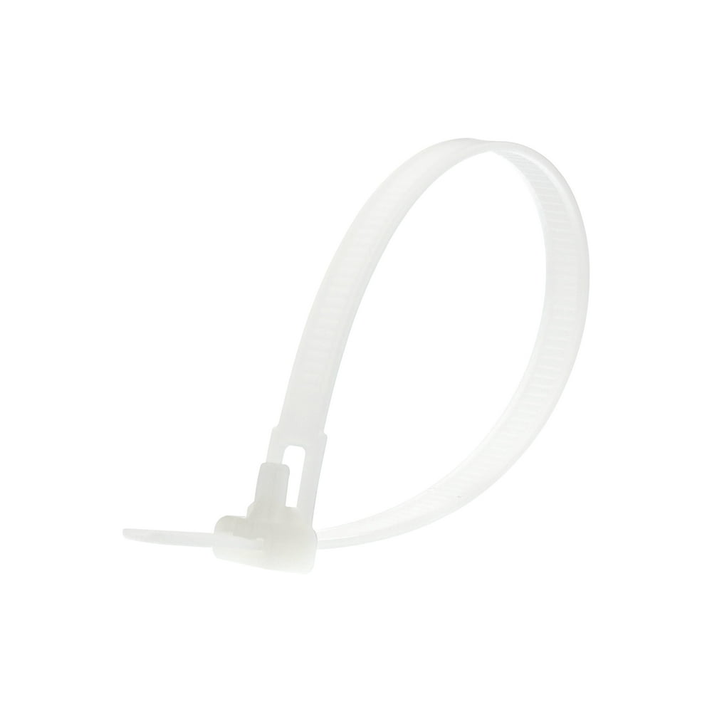 Secure Cable Ties 8 Inch Natural Standard Releasable Cable Tie 100