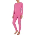 Fruit of the Loom Women's and Women's Plus Long Underwear 2Piece