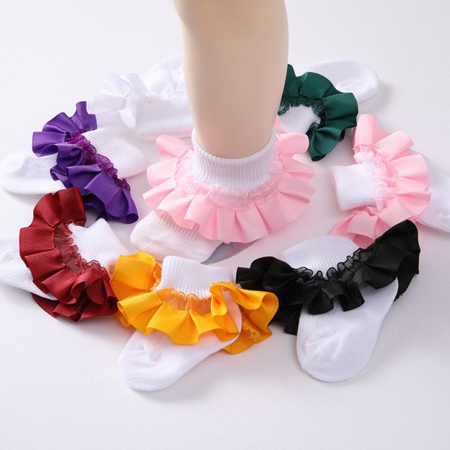 new baby children's non-slip autumn winter cotton socks solid color baby foot socks60 to 12M He Qiyong unisex