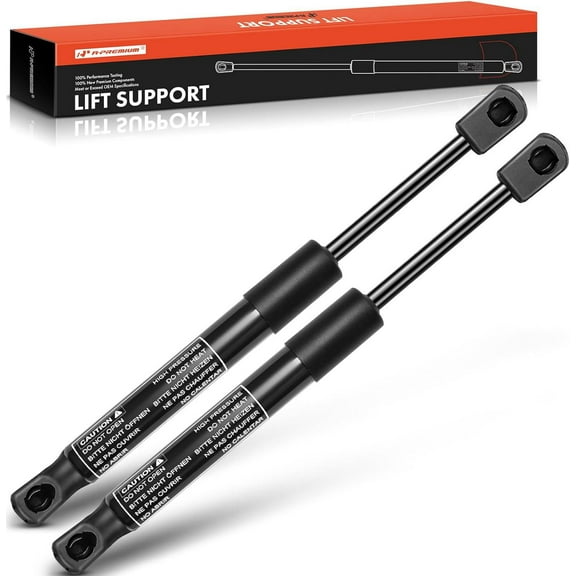A-Premium Rear Tailgate Lift Supports Shock Struts Compatible with Ford Mustang 2005-2014 Without Spoiler 2-PC Set