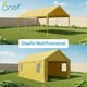 thumbnail image 3 of Carpa Toldo Uso Rudo 6x3 Para Autos Negocios Fiestas Onof Arena, 3 of 9