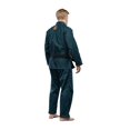 thumbnail image 4 of Fuji Lightweight Brazilian Jiu Jitsu BJJ Gi - Navy Blue w/ Orange (A3H), 4 of 12