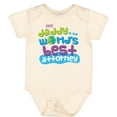 thumbnail image 3 of Inktastic Attorney Dad Lawyer Boys or Girls Baby Bodysuit, 3 of 5