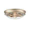 thumbnail image 4 of Millennium Lighting - 2 Light Flush Mount-5 Inches Tall and 12 Inches Wide Matte, 4 of 4