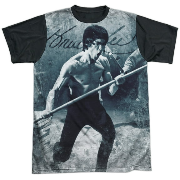 Bruce Lee Whoooaa Unisex Adult Halloween Costume Sublimated T Shirt