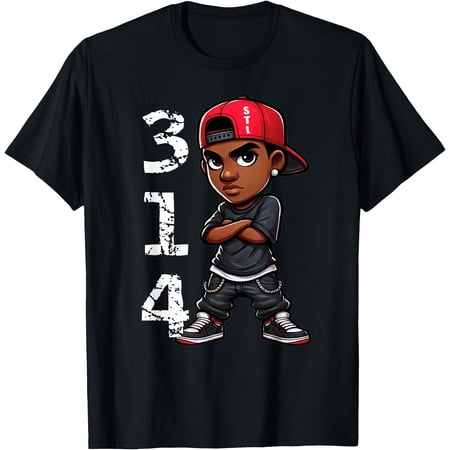 314 St Louis STL Kids Boys T-Shirt